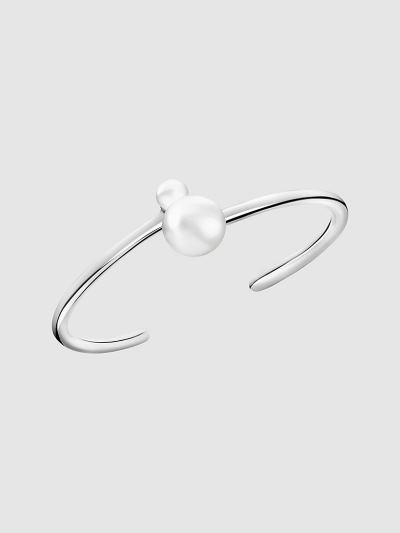 Calvin Klein Táskák & Kiegészítők HU523528 | Calvin Klein Pearl Női Nyílt Karperec Titán